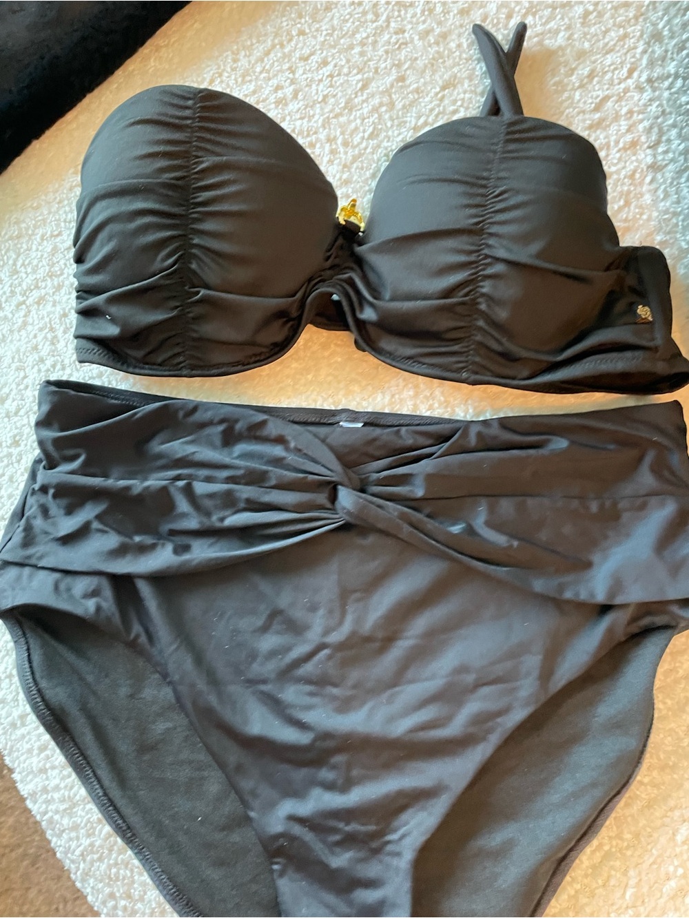 LA EN VIE ROSE BIKINI XL BLACK